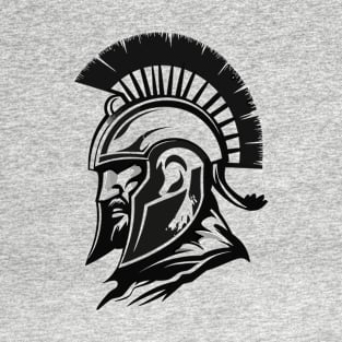 Spartan helmet strong face T-Shirt